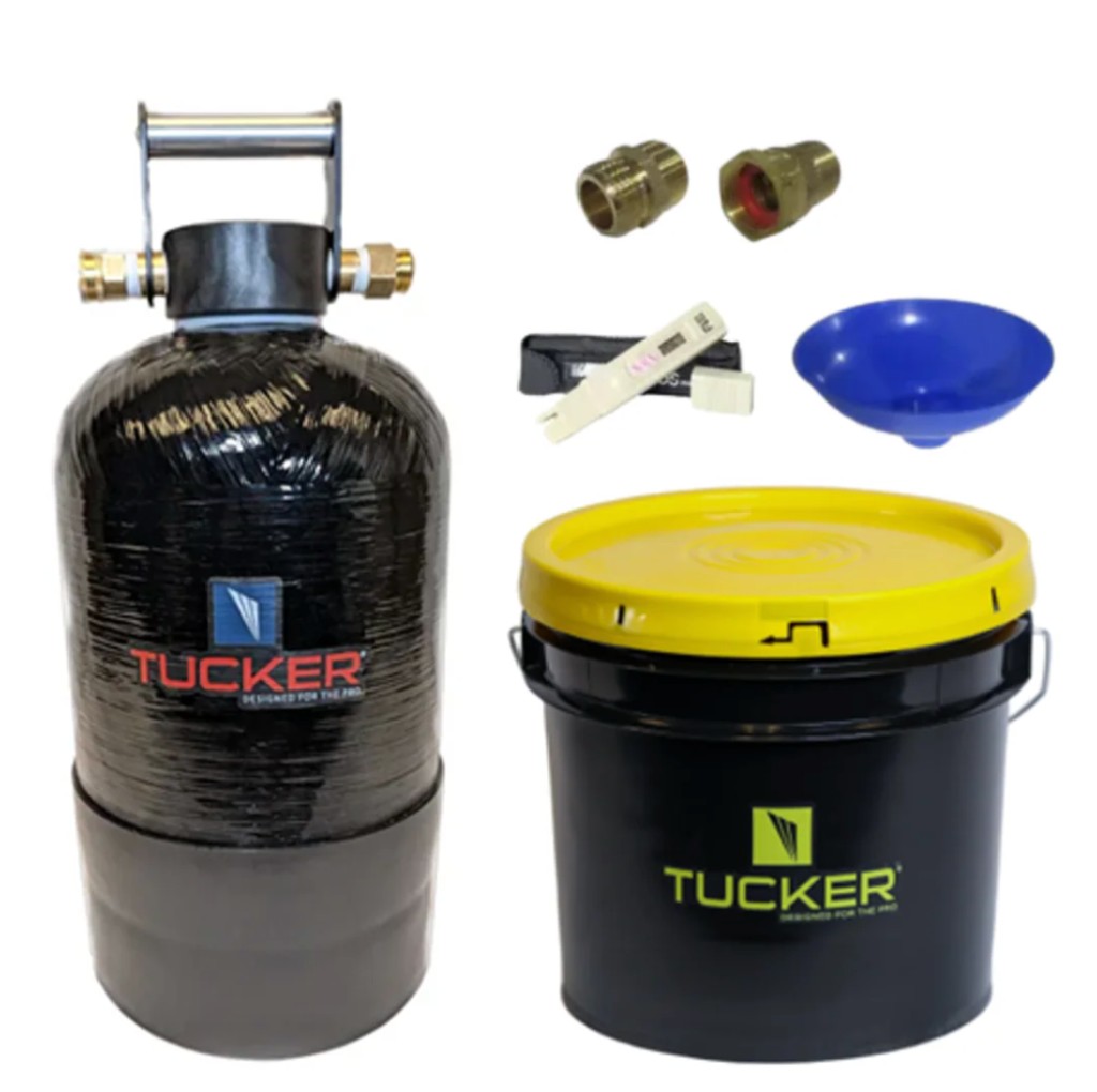 Tucker HandyPure pure water filtration system and tank